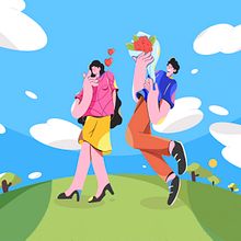 My project for course: Vibrant Illustrations from Scratch in Procreate. Traditional illustration, Character Design, Digital Illustration, and Digital Painting project by ihdizen - 02.27.2023