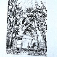 Fairytale Illustration . Sketching, Drawing, Artistic Drawing, Sketchbook, Ink Illustration, and Naturalistic Illustration project by Matthew Taylor - 02.27.2023