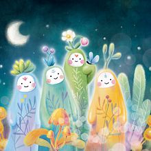 Forest friend. Traditional illustration, Digital Illustration, Children's Illustration, Digital Painting, and Picturebook project by Tiziana Moretti - 02.27.2023