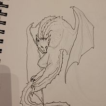 Mon projet du cours : Dessin de personnages fantastiques dans un carnet de croquis. Traditional illustration, Creativit, Drawing, and Sketchbook project by Damien Reculez - 03.12.2023