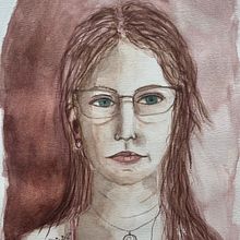 Mon projet du cours : Portraits à l’aquarelle : saisissez la personnalité de votre modèle. Watercolor Painting, and Portrait Drawing project by Anne Marsan - 02.23.2023