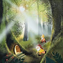 Mein Abschlussprojekt für den Kurs: Atmosphärische Szenen in Procreate: Malen mit Farben und Licht. Digital Illustration, Traditional illustration, Film, Video, and TV project by Maja Weber - 02.27.2023