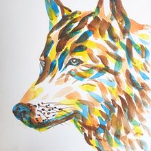 Mi proyecto del curso: Técnicas experimentales de acuarela para principiantes. Traditional illustration, Fine Arts, Watercolor Painting, and Naturalistic Illustration project by Sabrina Biviano - 02.27.2023