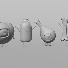 Mi proyecto del curso: Creación de personajes con ZBrush y Cinema4D. 3D, Design de personagens, Modelagem 3D, e Design de personagens 3D projeto de Maira Jaime - 28.02.2023