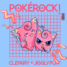 Meu projeto do curso: Camisetas ilustradas: POKÉROCK!. Traditional illustration, Graphic Design, Lettering, Drawing, Fashion Design, and Digital Illustration project by Hiroki Kozu - 02.28.2023