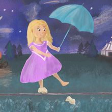 Mon projet du cours : Illustration jeunesse sur Procreate : créez une scène magique. Traditional illustration, Digital Illustration, Children's Illustration, Digital Painting, and Picturebook project by Karine - 02.28.2023