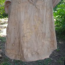 Mi proyecto del curso: Impresión botánica en textil y papel. Un progetto di Fashion design, DIY, Tintura tessile, Stampa tessile e Textile Design di Angeles Casale - 19.01.2023