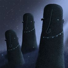 Islas de Pascua. Ilustração tradicional projeto de Marlene Padilla - 28.02.2023