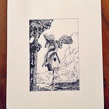 2nd Project attempt. Inspired by folktale and mythology themes. . Traditional illustration, Ink Illustration, and Drawing project by Matthew Taylor - 02.27.2023