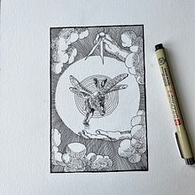 1st drawing project. Used fineliner but dip pen style while I wait for materials. . Traditional illustration, Ink Illustration, and Drawing project by Matthew Taylor - 02.24.2023