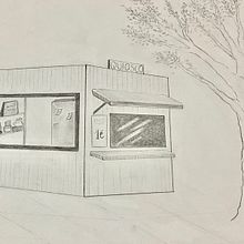 Quiosco. Un proyecto de Dibujo a lápiz de mihaela_m - 28.02.2023