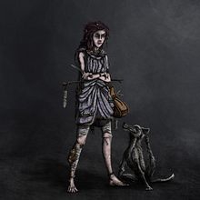 Thrystole. Character Design, Traditional illustration, Drawing, Digital Illustration, Stor, telling, and Artistic Drawing project by Ben Hudson - 02.28.2023