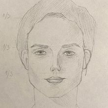 Bocetos de rostro en el sketchbook. Un proyecto de Dibujo a lápiz, Dibujo de Retrato y Dibujo realista de mihaela_m - 28.02.2023