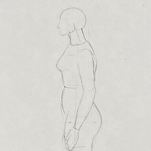 Bocetos de cuerpos al natural. Un proyecto de Dibujo a lápiz de mihaela_m - 28.02.2023