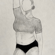 Cuerpos de mujeres. Un proyecto de Dibujo a lápiz y Dibujo realista de mihaela_m - 28.02.2023