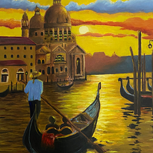 Pintura al óleo . Un proyecto de Pintura y Pintura al óleo de mihaela_m - 28.02.2023