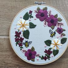 Mi proyecto del curso: Introducción al bordado botánico. Un progetto di Ricamo e Textile Design di Mer Mur - 18.02.2023