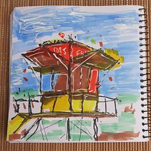 My project for course: Expressive Architectural Sketching with Colored Markers. Sketching, Drawing, Architectural Illustration, Sketchbook & Ink Illustration project by virginiarc - 02.28.2023