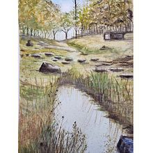 My project for course: Natural Landscapes in Watercolor. Un progetto di Belle arti, Pittura e Pittura ad acquerello di isidorojose - 28.02.2023