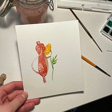 Fawn the Deer Mouse Ein Projekt aus dem Bereich Traditionelle Illustration von Shannon Caeley - 28.02.2023