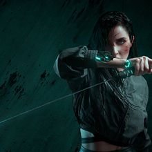 Cyberpunk Warrior. Un proyecto de Retoque fotográfico, Fotografía digital, Ilustración tradicional y Dirección de arte de Mario Olvera - 19.02.2023
