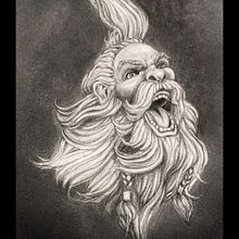 60/100 Heads Challenge. Un progetto di Illustrazione tradizionale e Disegno di ritratti di Heather - 28.02.2023