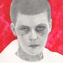 Final pràctica cares - Yung Lean. Ilustração tradicional projeto de Nerea Iznájar Blázquez - 01.03.2023
