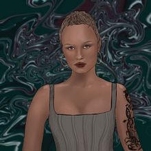 Star 3. Traditional illustration project by Illariia Kaminskene - 02.26.2023