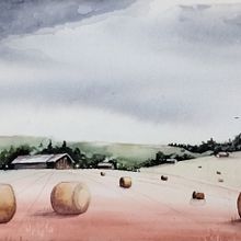 Il mio progetto del corso: Paesaggi ad acquerello: strumenti e tecniche sperimentali . % Elisabetta Bagnoli tarafından hazırlanan Sulubo, a Resim, Güzel sanatlar, Ve Tablo projesi - 03.01.2023