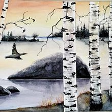 Il mio progetto del corso: Paesaggi ad acquerello ricchi di atmosfera. Watercolor Painting project by Elisabetta Bagnoli - 02.20.2023