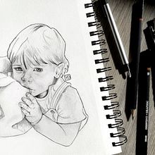 Final project by Yaizadoodles. Projekt z dziedziny Sketching,  R, sunek, Portret,  R, sunek art, st, czn i Sketchbook użytkownika Yaiza - 25.02.2023