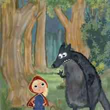 My project for course: Children’s Illustration with Procreate: Paint Magical Scenes. Traditional illustration, Digital Illustration, Children's Illustration, Digital Painting, and Picturebook project by Amanda Friberg - 03.01.2023