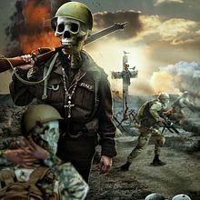 La Guerra Digital Ein Projekt aus dem Bereich Design, Traditionelle Illustration, Fotografie, Animierte Illustration und Matte Painting von adolfuri_ - 01.03.2023