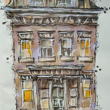 Il mio progetto del corso: Disegno architettonico espressivo con pennarelli colorati. Sketching, Drawing, Architectural Illustration, Sketchbook & Ink Illustration project by Barbara Visciano - 03.01.2023