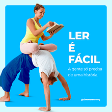 LER É FÁCIL. Writing, Cop, writing, Social Media, and Communication project by Henrique Zimmerer - 02.22.2023