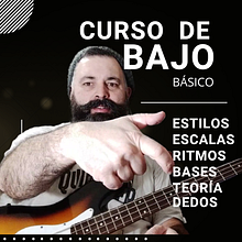 Curso de bajo eléctrico básico. Projekt z dziedziny  Muz i ka użytkownika Seba Garde - 25.12.2022
