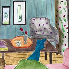 Mein Abschlussprojekt für den Kurs: Das Skizzenbuch als Erkundungsreise: Finde deinen Zeichenstil. Traditional illustration, Sketching, Creativit, Drawing, Watercolor Painting, Sketchbook, and Gouache Painting project by Bitter Monika - 02.25.2023