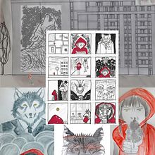 Little Red Riding Hood 2.0. Un progetto di Illustrazione tradizionale di Giulia Cammarota - 02.03.2023