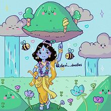 My project for course: Designing Kawaii Worlds: Spread Joy Through Illustration. Un progetto di Character design, Illustrazione digitale e Manga di devanshi200329 - 02.03.2023