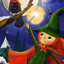 Mein Abschlussprojekt für den Kurs: Kinderbuchillustrationen in Procreate: Male magische Szenerien Ein Projekt aus dem Bereich Traditionelle Illustration, Digitale Illustration, Kinderillustration, Digitale Malerei und Bilderbücher von nic.schoch - 02.03.2023