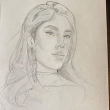 Mi proyecto del curso: Cuaderno de retratos a línea con grafito. Artes plásticas, Esboçado, Desenho, Desenho de retrato, e Sketchbook projeto de jair_solis - 06.02.2023