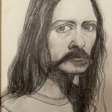 Mon projet du cours : Portrait réaliste au crayon graphite. Traditional illustration, Fine Arts, Sketching, Pencil Drawing, Drawing, Portrait Drawing, Realistic Drawing, Artistic Drawing, and Figure Drawing project by Elodie - 03.02.2023