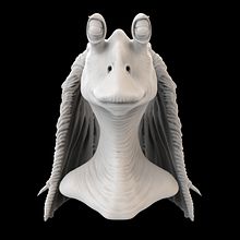 Star Wars 3D Sculpture. 3D Modeling, 3D, and Sculpture project by Raffaele Bennato - 03.02.2023