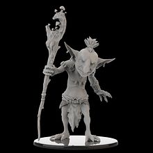 Goblin Digital Sculpture. 3D, 3D Modeling, and Sculpture project by Raffaele Bennato - 03.02.2023