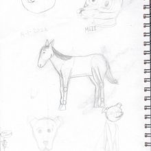 Mi proyecto del curso: Dibujo a lápiz de animales realistas para cuentos. Character Design, Pencil Drawing, Drawing, and Children's Illustration project by Sara Noemí Rojas - 03.02.2023