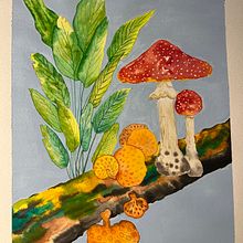 My project for course: Illustration Techniques for Contemporary Botanical Art Ein Projekt aus dem Bereich Traditionelle Illustration, Bildende Künste, Aquarellmalerei, Botanische Illustration und Gouachemalerei von Catalina Ionescu - 28.02.2023