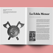 La Edda Meor (The Young Edda). Un proyecto de Diseño, Diseño editorial y Diseño gráfico de Sergio López-Sánchez Ocón - 03.03.2023