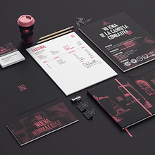 Nueva Normalidad. Un proyecto de Diseño, Br, ing e Identidad, Diseño gráfico y Diseño de logotipos de Sergio López-Sánchez Ocón - 03.03.2023