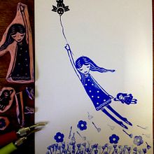 Mi proyecto del curso: Creación de sellos para composiciones ilustradas. Projekt z dziedziny Trad, c, jna ilustracja, Craft,  Sztuki piękne i Stemple użytkownika Liliana Quintero - 03.03.2023