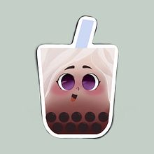 Digital stickers. Traditional illustration project by Maria-Alina G - 03.04.2023